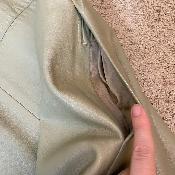 Bonnie Cashin Sills Leather Swing Coat Jacket - Picture 16 of 16